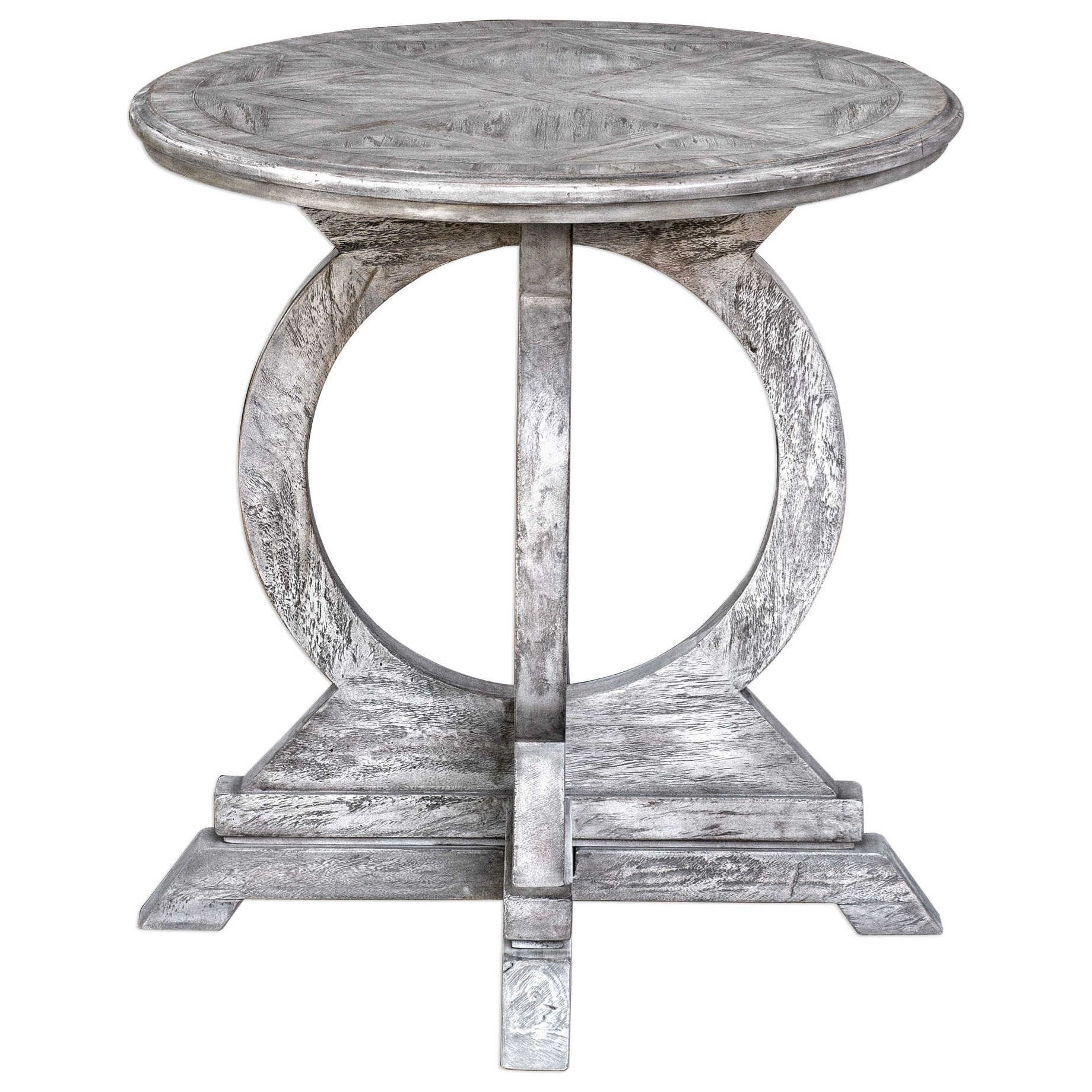 Uttermost Accent Furniture Occasional Tables Maiva White Accent Table Mueller Furniture